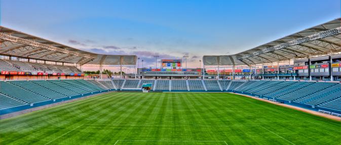 Take a cinematic journey through Dignity Health Sports Park