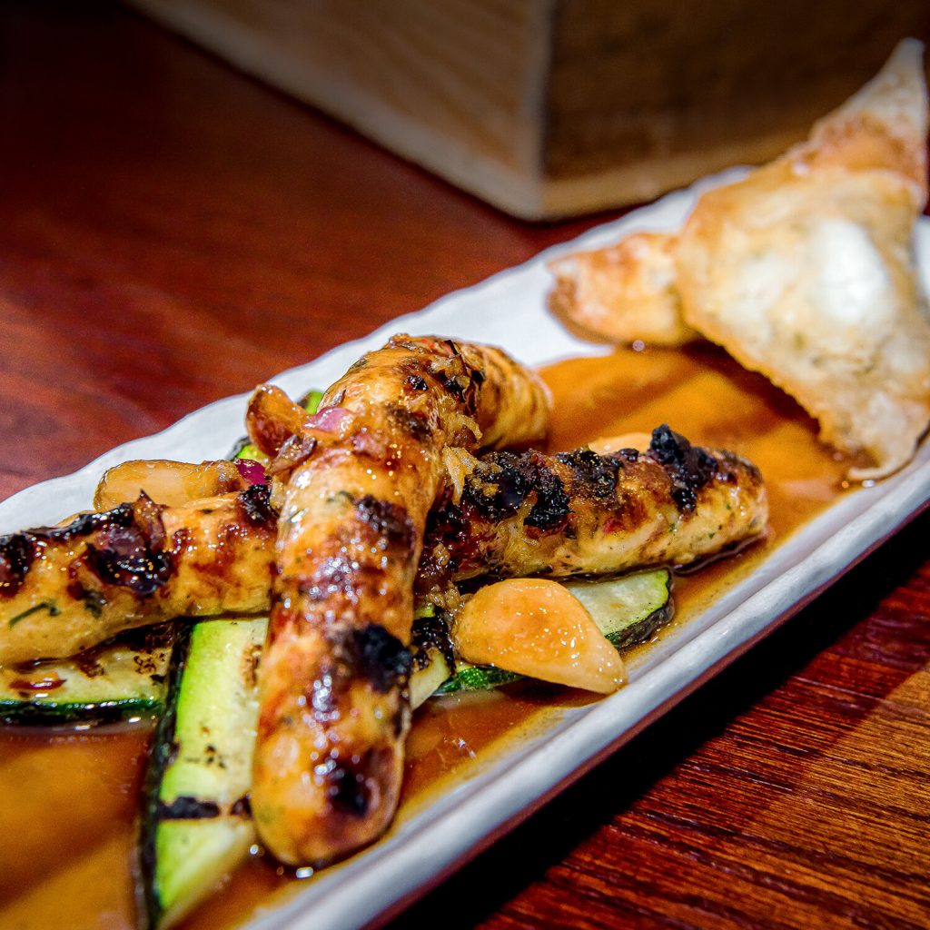 Dinner plate at the Depot in Torrance, California