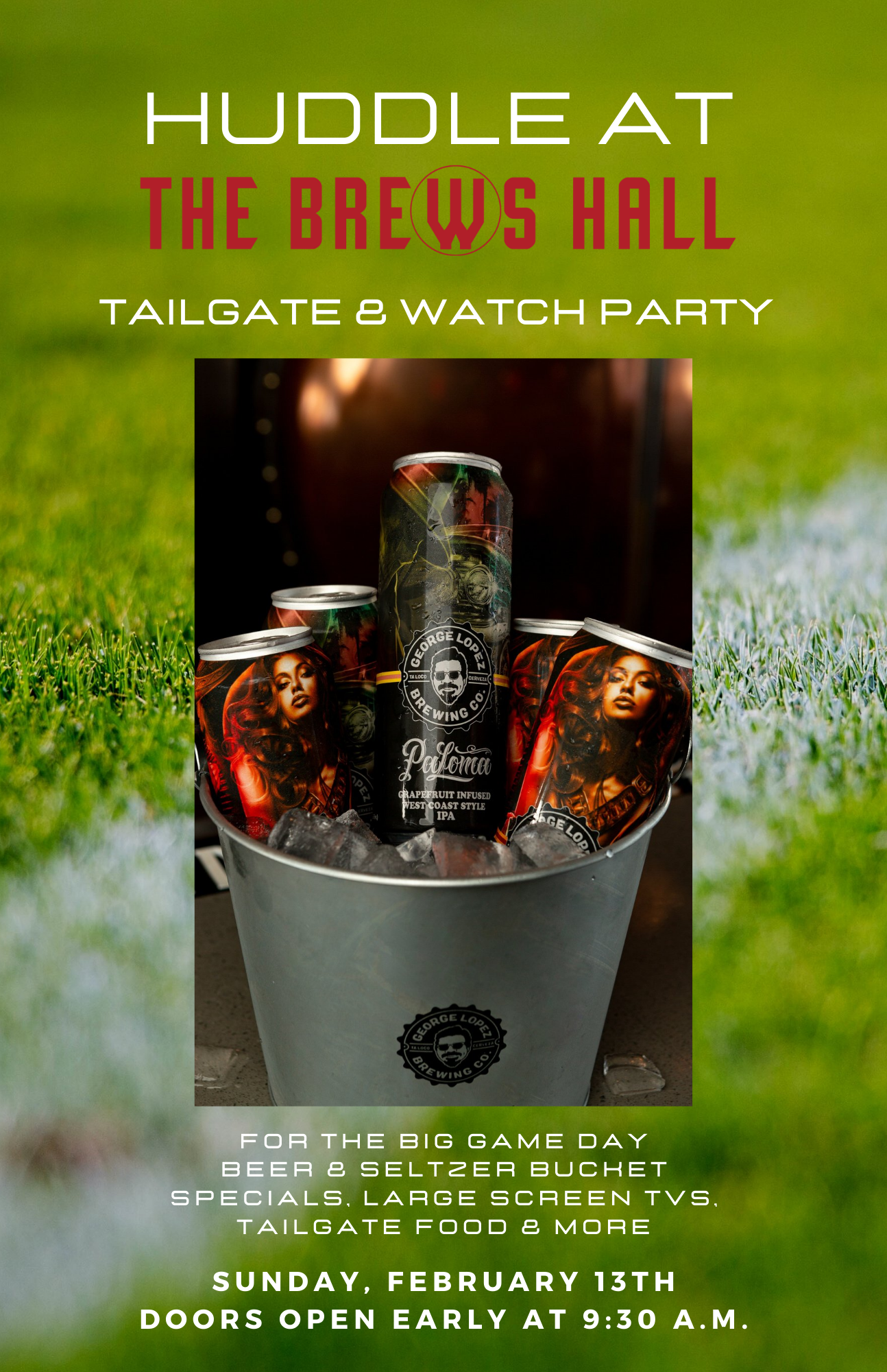 Bay 13 Brewery — Super Bowl Tailgate and Watch Party