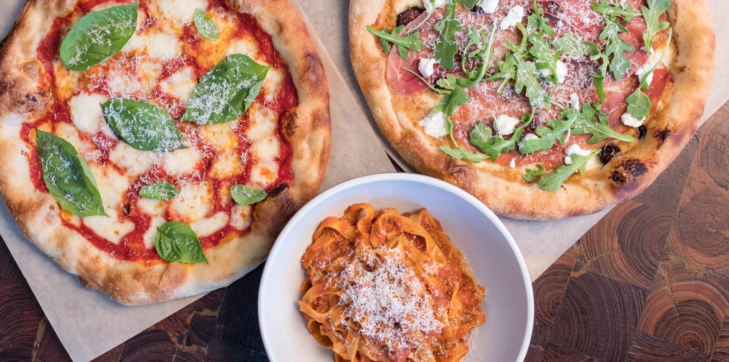 North Italia pizzas and pasta
