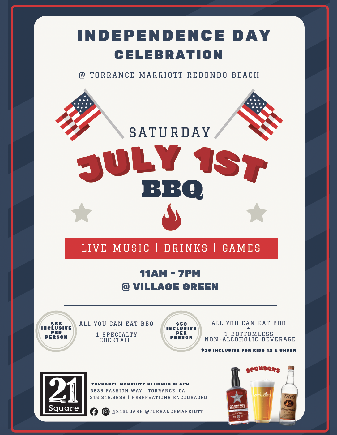 4th of July 2023 Specials & Events Discover Torrance