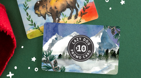Lazy Dog Holiday Gift Card