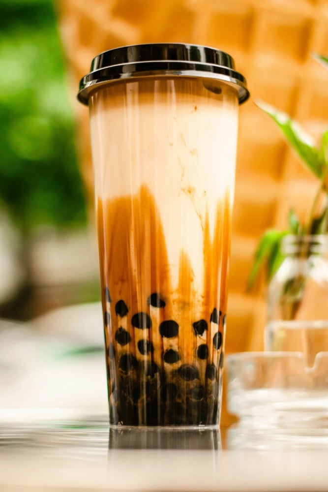 boba milk tea drink