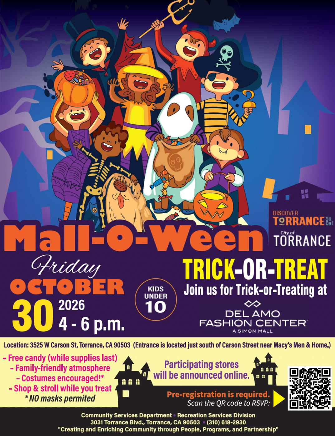 Mall-O-Ween Trick-or-Treat at Del Amo Fashion Center