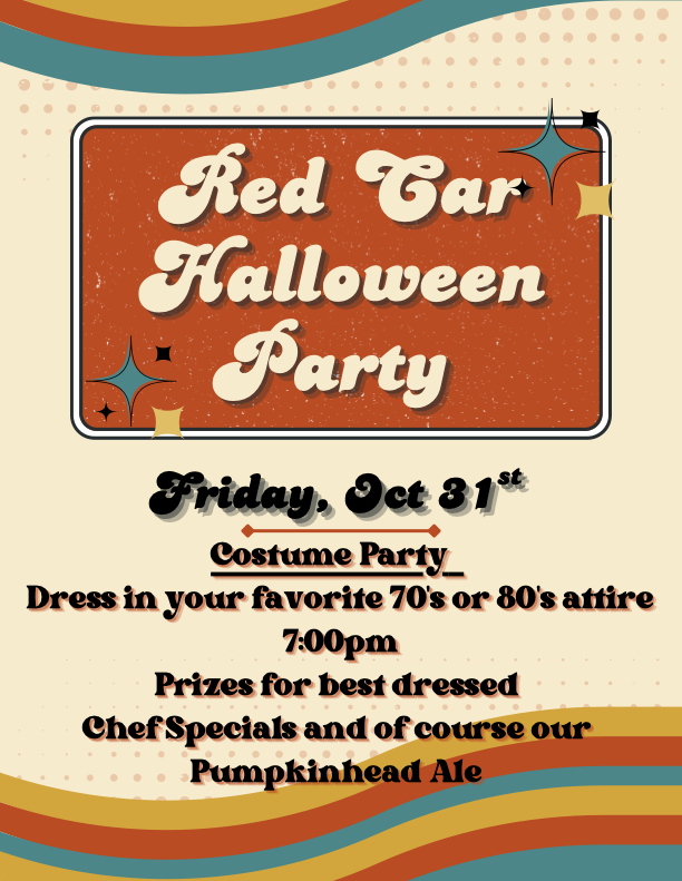 Red Car's Halloween Party