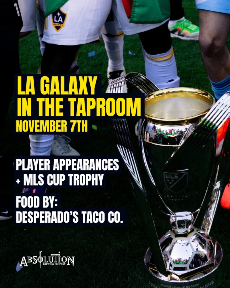 LA Galaxy in the Taproom