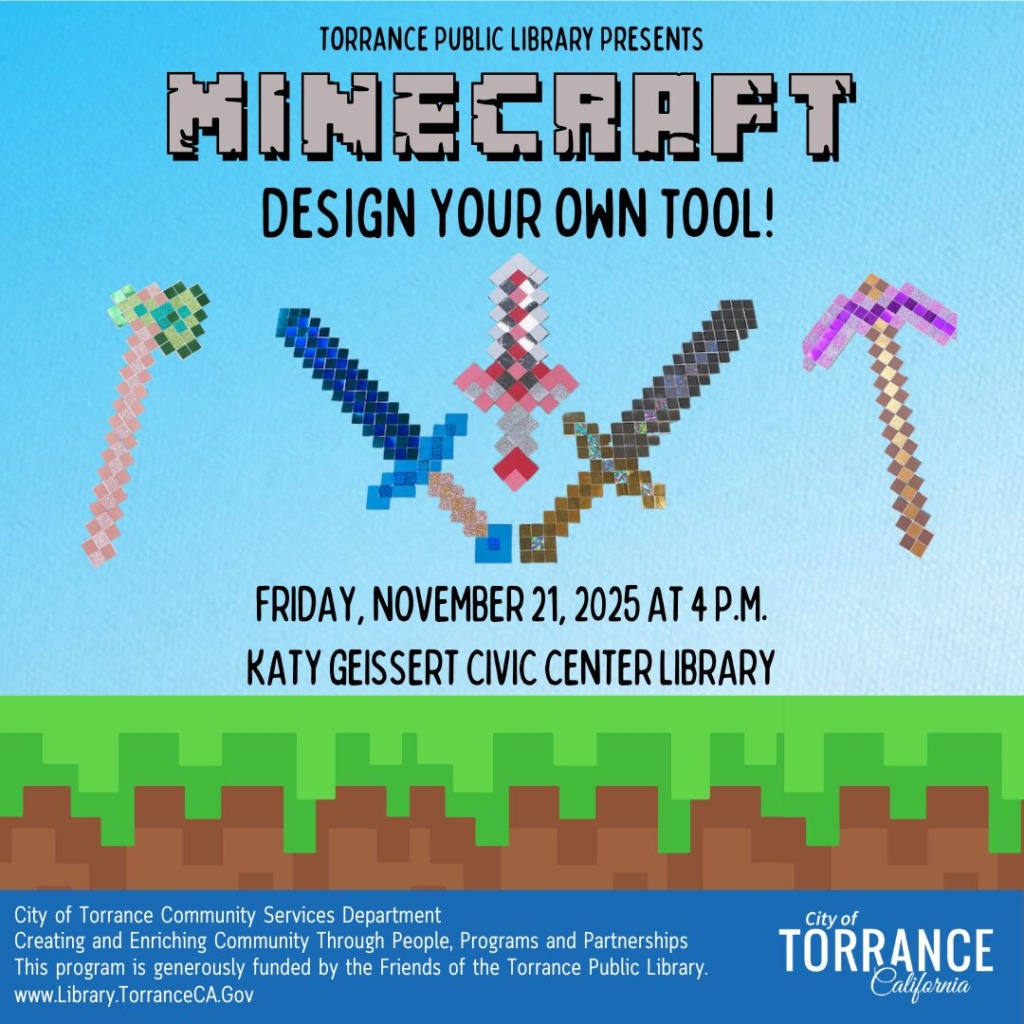 Minecraft Event Katy Geissert Civic Center Library