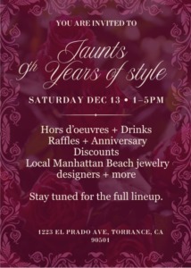 Jaunts 9th Anniversary Party