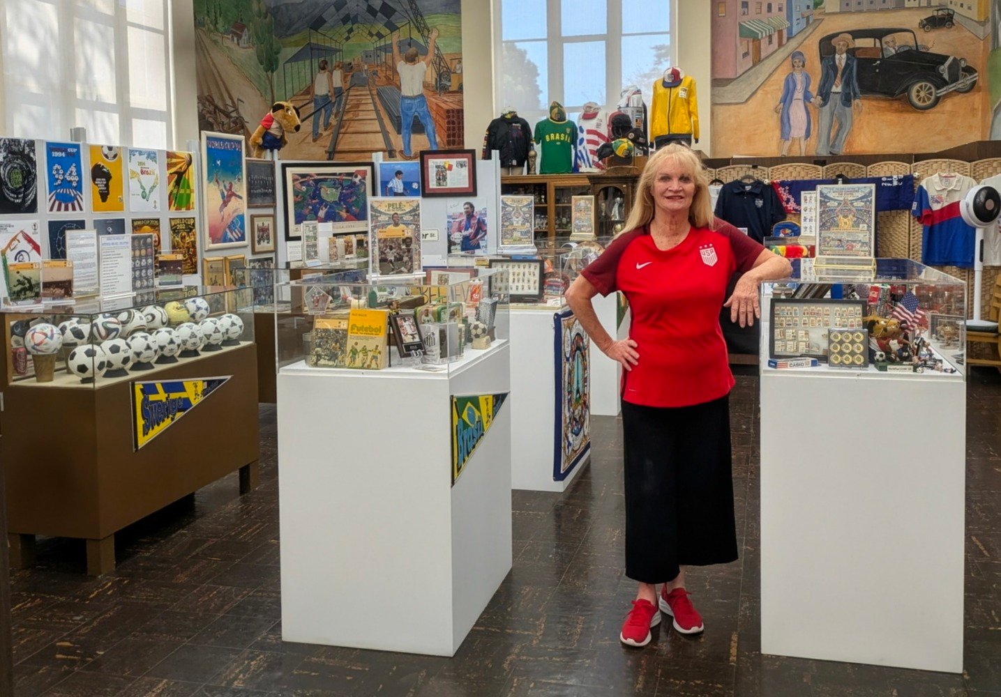 Torrance Historical Society Soccer Exhibit