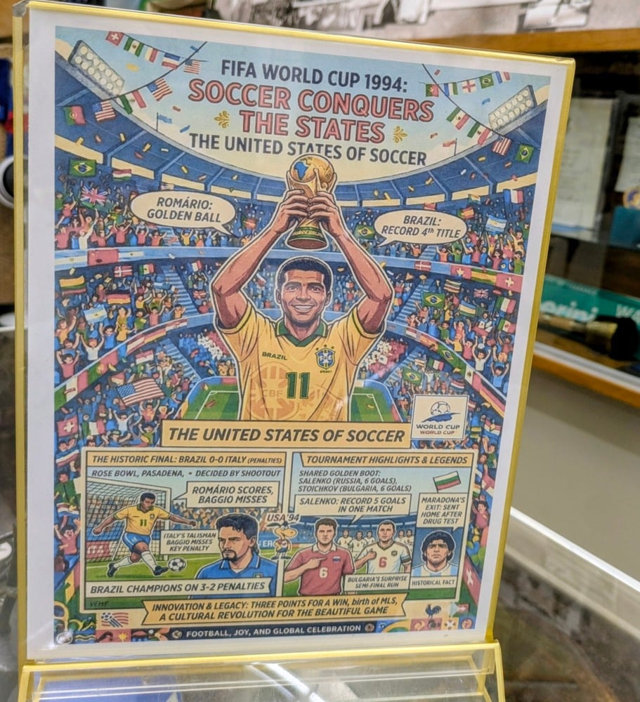 Torrance Historical Society World Cup Exhibit