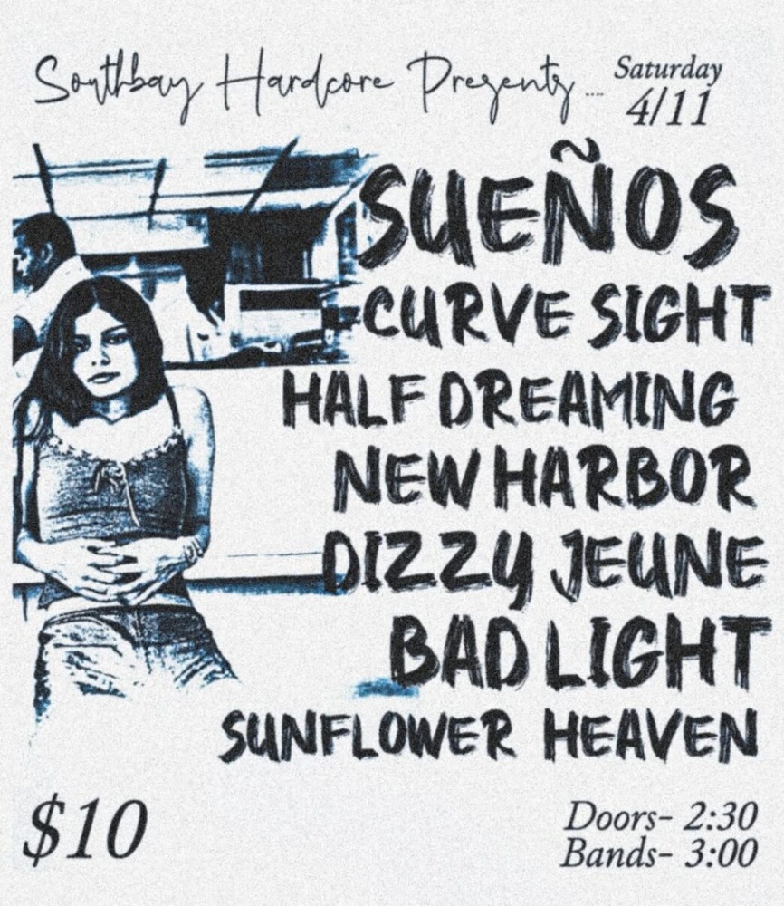 Southbay Hardcore at Absolution Brewing Company 4/11 flyer