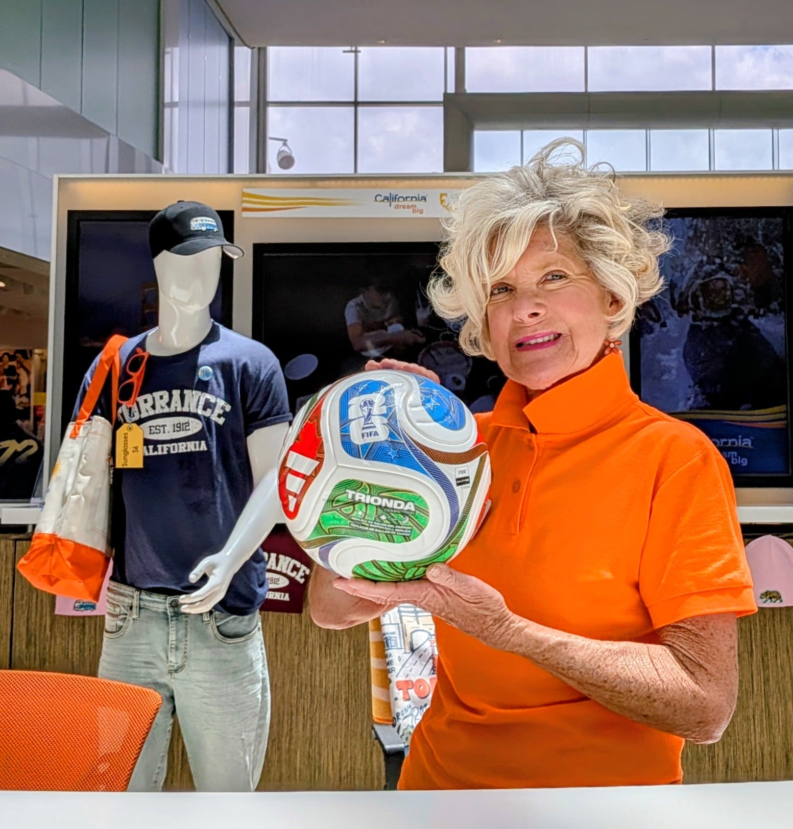 California Welcome Center Win a Soccer Ball Contest
