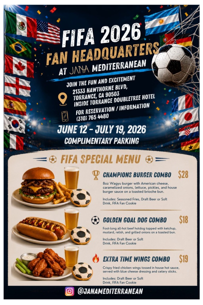 Jana FIFA Special Menu Poster