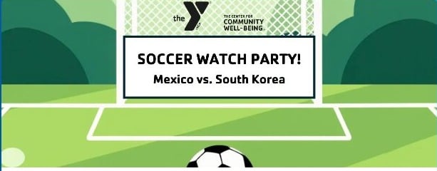 YMCA Watch party flyer