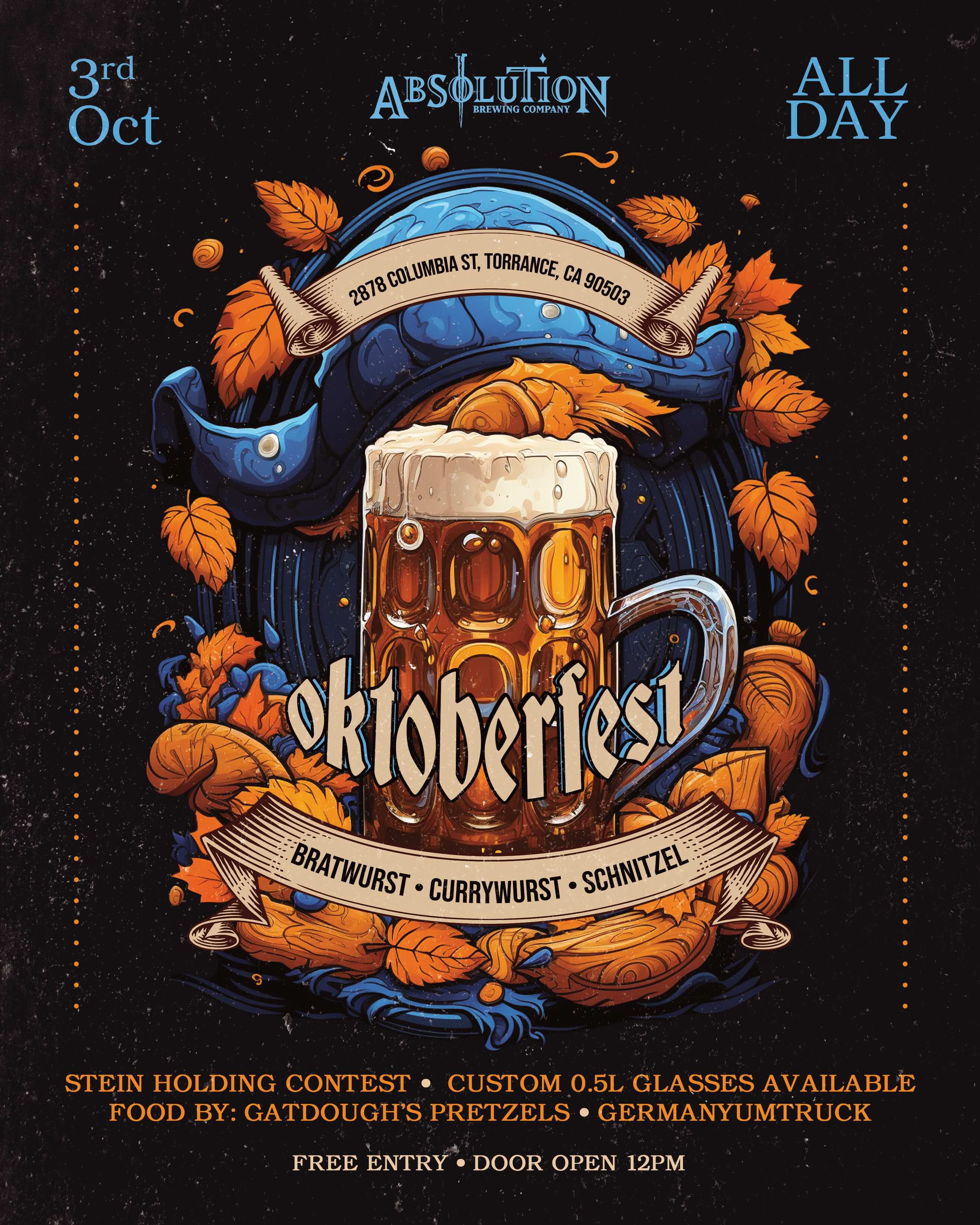 poster for Oktoberfest event